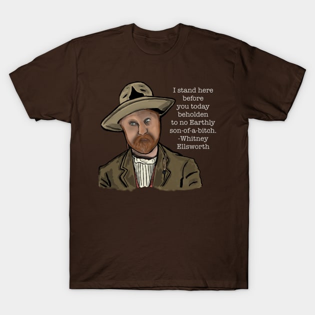 Ellsworth of Deadwood T-Shirt by TL Bugg